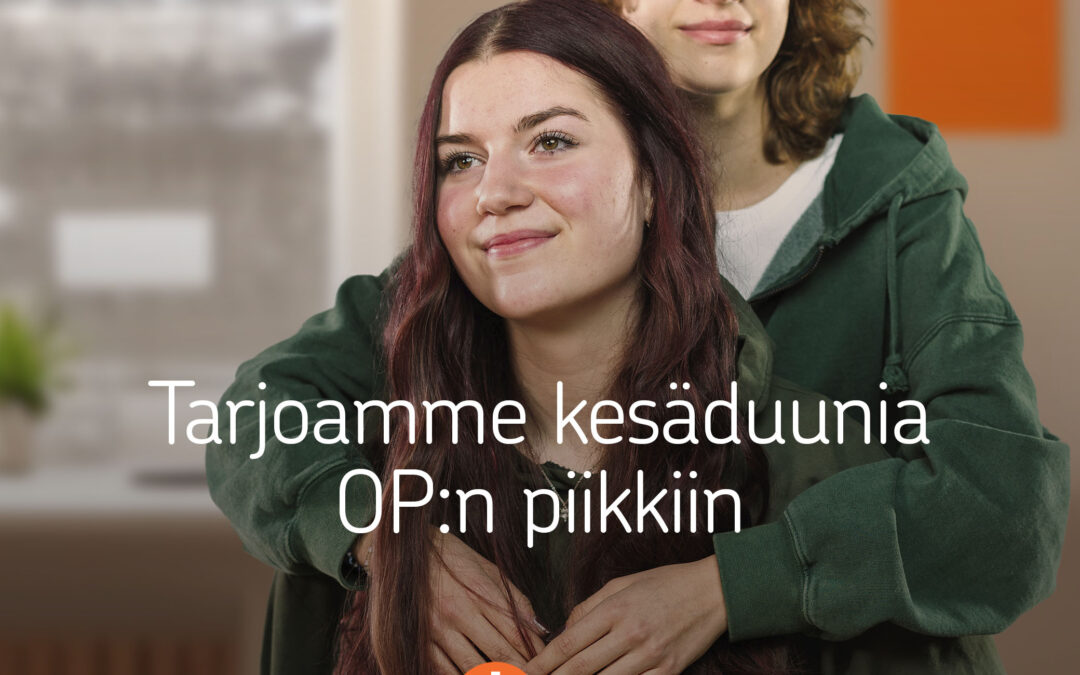 Kesätöitä OP:n piikkiin!